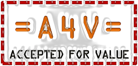 A4V (Accepted for Value Logo)